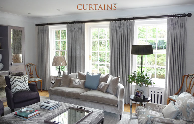 Room Design created by Weston Design curtains main image